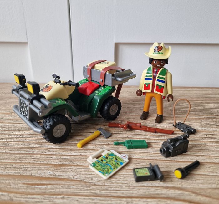Playmobil 4176 Quad avec explorateur