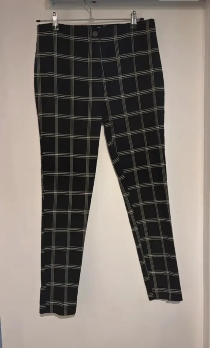 Pantalon à carreaux Primark – T. 40 - photo numéro 5