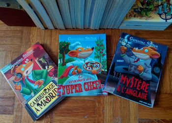 Lot de 3 livres geronimo stilton. Tomes 90 92 97