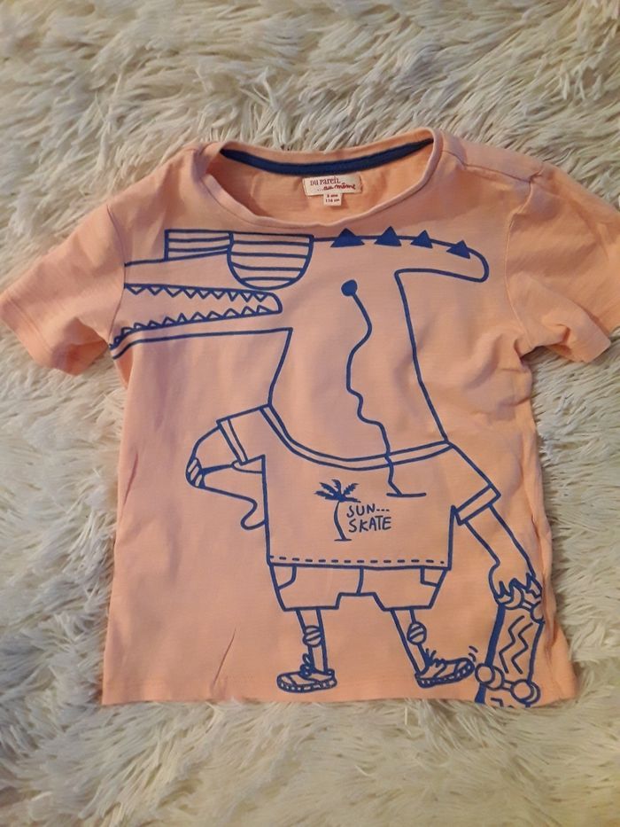 T-shirt garçon 6ans DPAM Du Pareil au Même - photo numéro 3