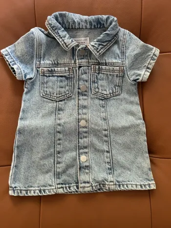 Robe en jean bébé
