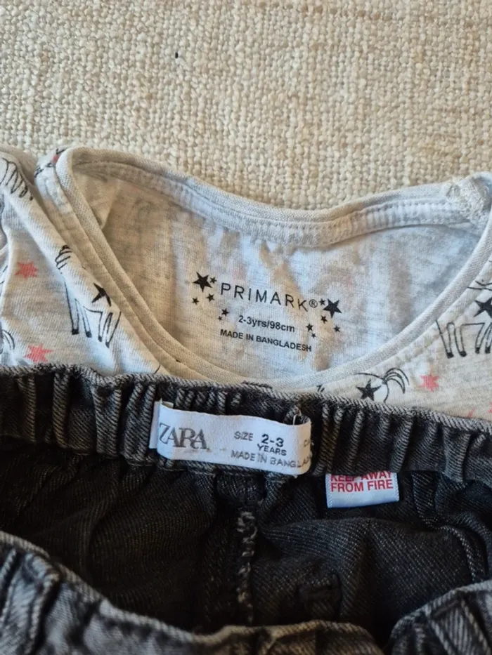 Ensemble Zara & Primark 98 - photo numéro 4