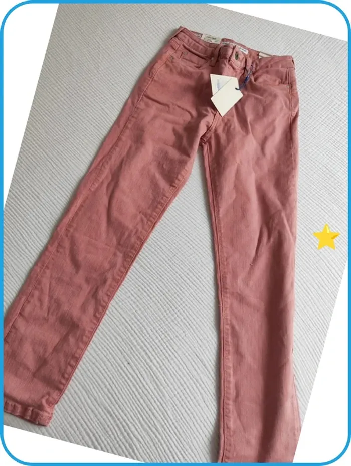 Jeans" Pepe jeans" femme rose - photo numéro 5