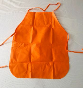 Tablier orange