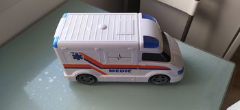 Camion de secours médical - jouet électronique pour enfant