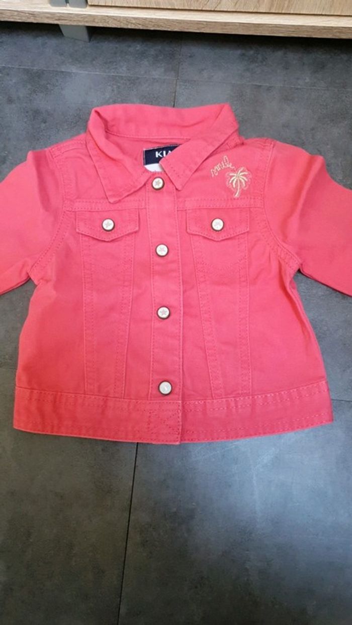 Veste en jean Taille 12 mois - photo numéro 3