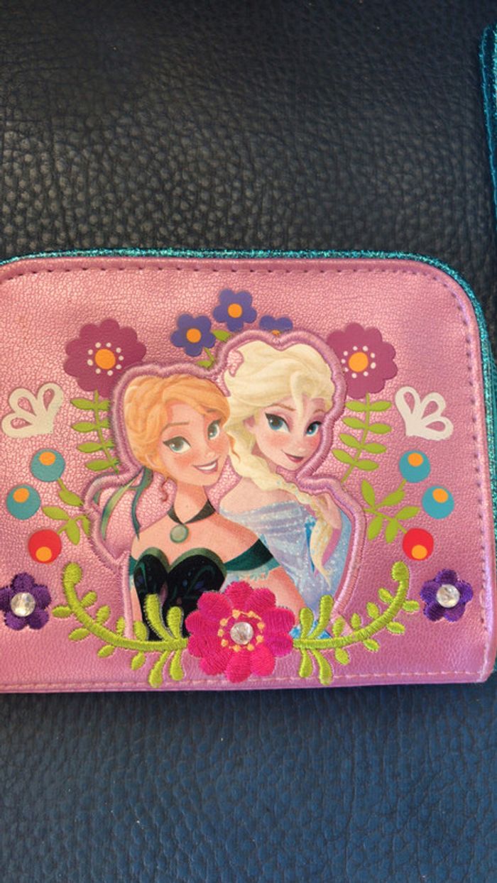 Reine des neiges porte monnaie