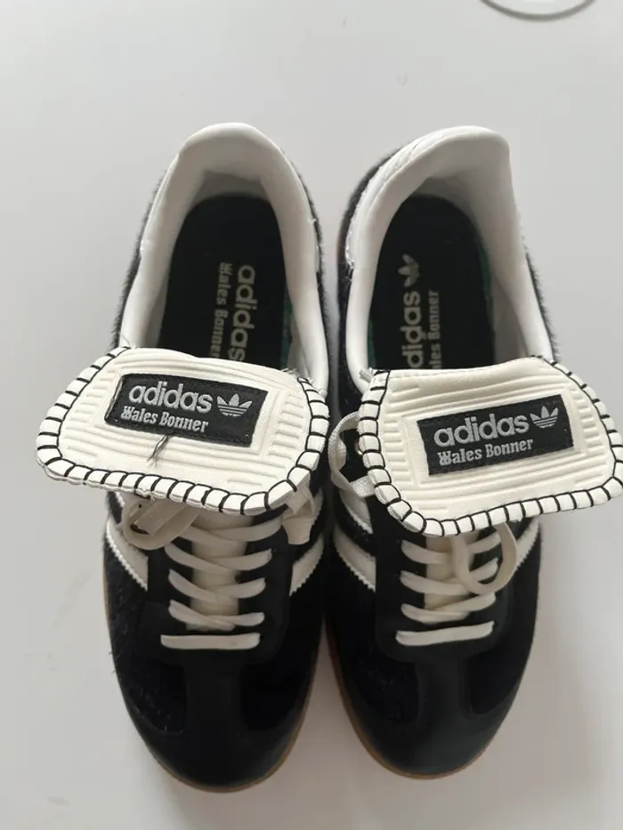 Adidas x Wales Bonner Samba 'Noir Fourrure' - Taille 40 - photo numéro 2
