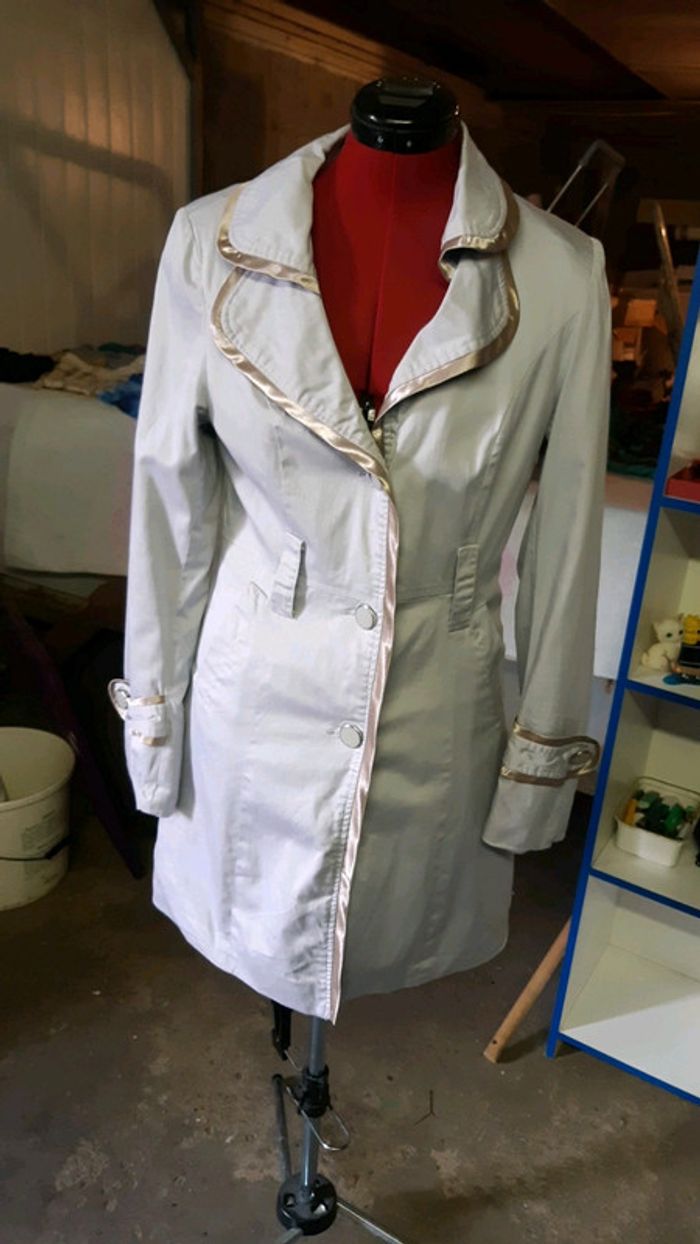 Veste mi-longue