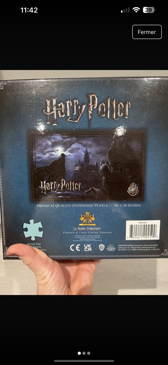 Puzzle 1000 pièces Harry Potter