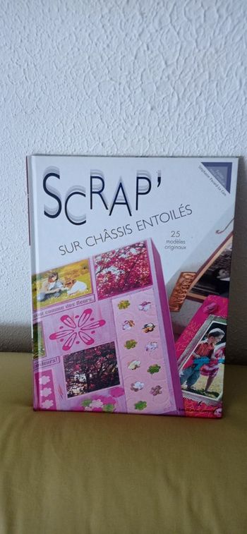 Scrap' sur châssis entoilés