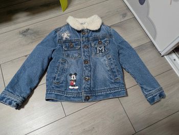 Veste en jeans polaires Disney 4 ans Mickey