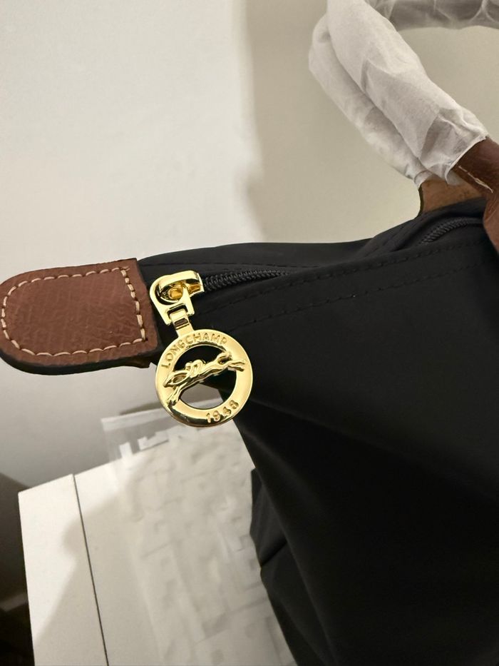 Sac Longchamp Noir Taille L - photo numéro 4