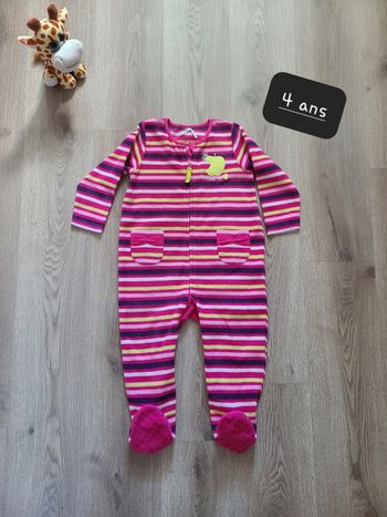 Combinaison surpyjama 4 ans