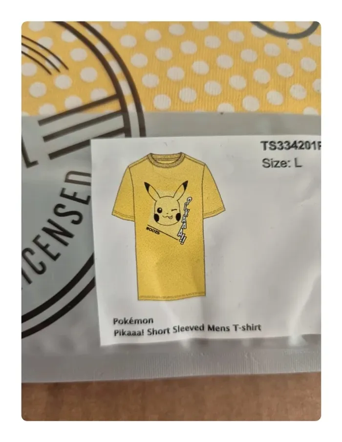 T-shirt Pokemon Pikachu - photo numéro 2