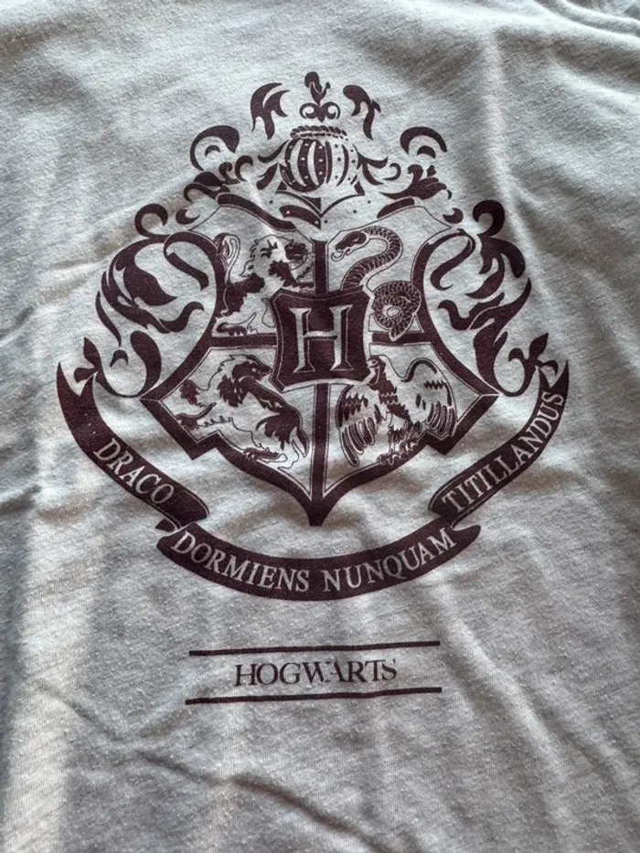 Lot de 2 tee shirts Harry Potter - photo numéro 2