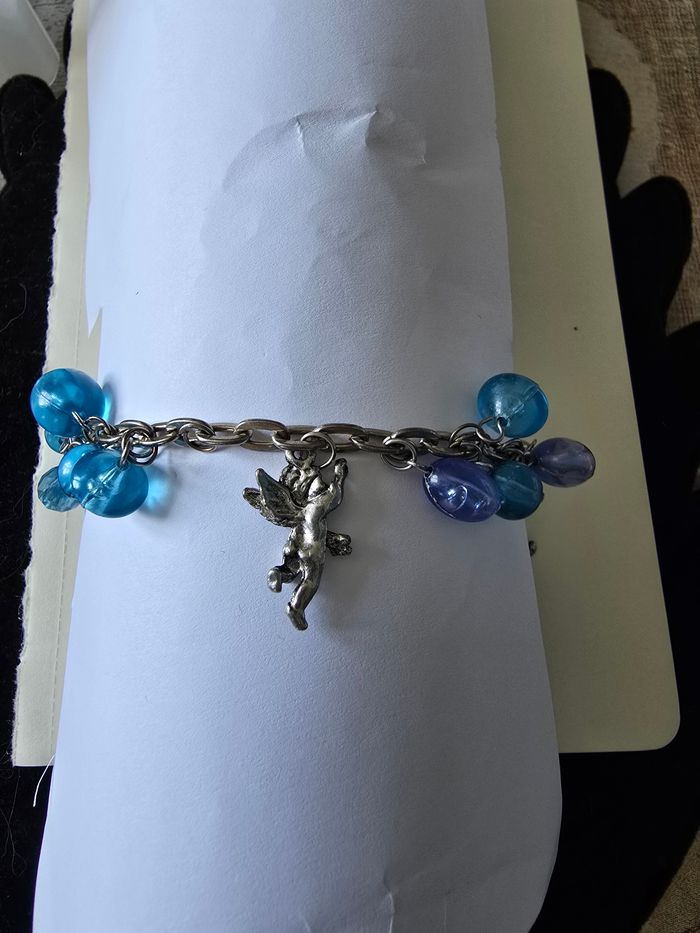 Bracelet bleu - photo numéro 2