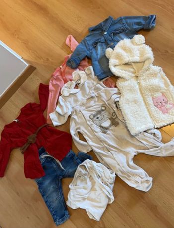 Lot vêtements 6 - 9 mois mi saison