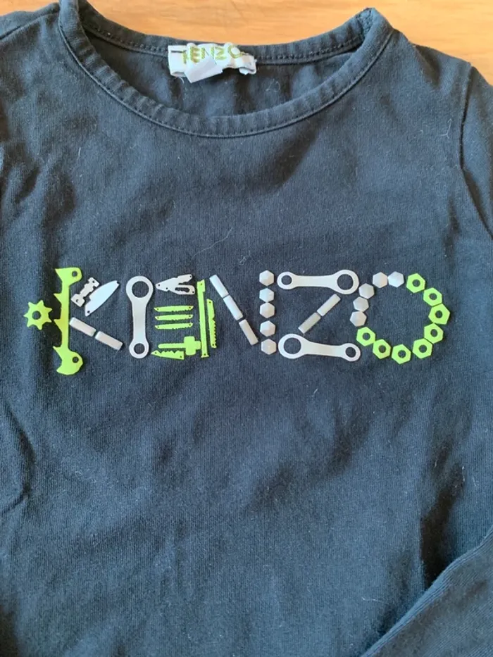 T-shirt Kenzo taille 3 ans - photo numéro 3