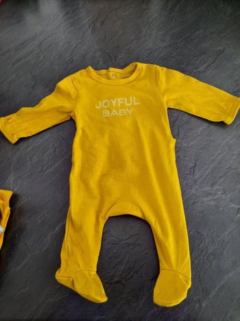 Pyjamas été garçon 1 mois