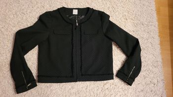 Veste courte zippée