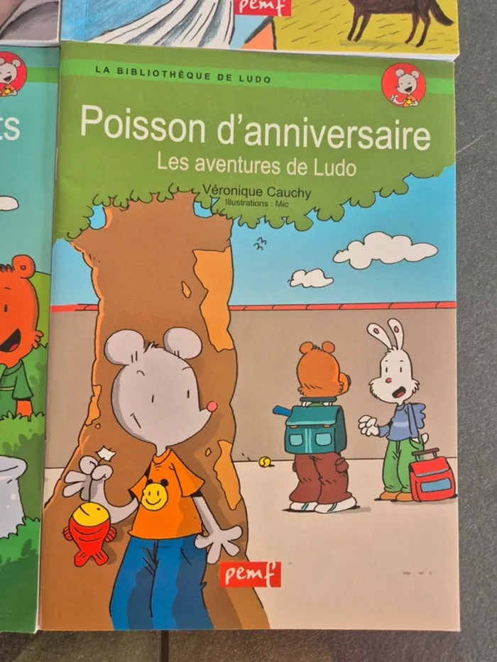 Lot de 4 Livres Enfant de la collection " La Bibliothèque De Ludo" - photo numéro 6