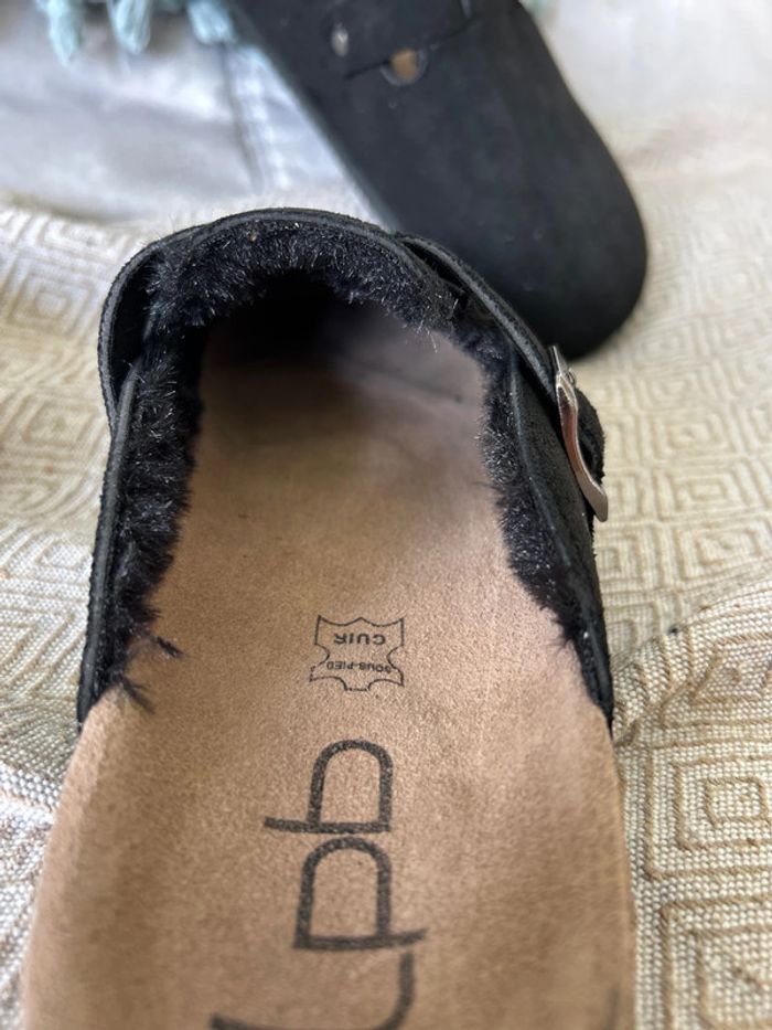 Mules noir les petites bombes taille 38,5 - photo numéro 3