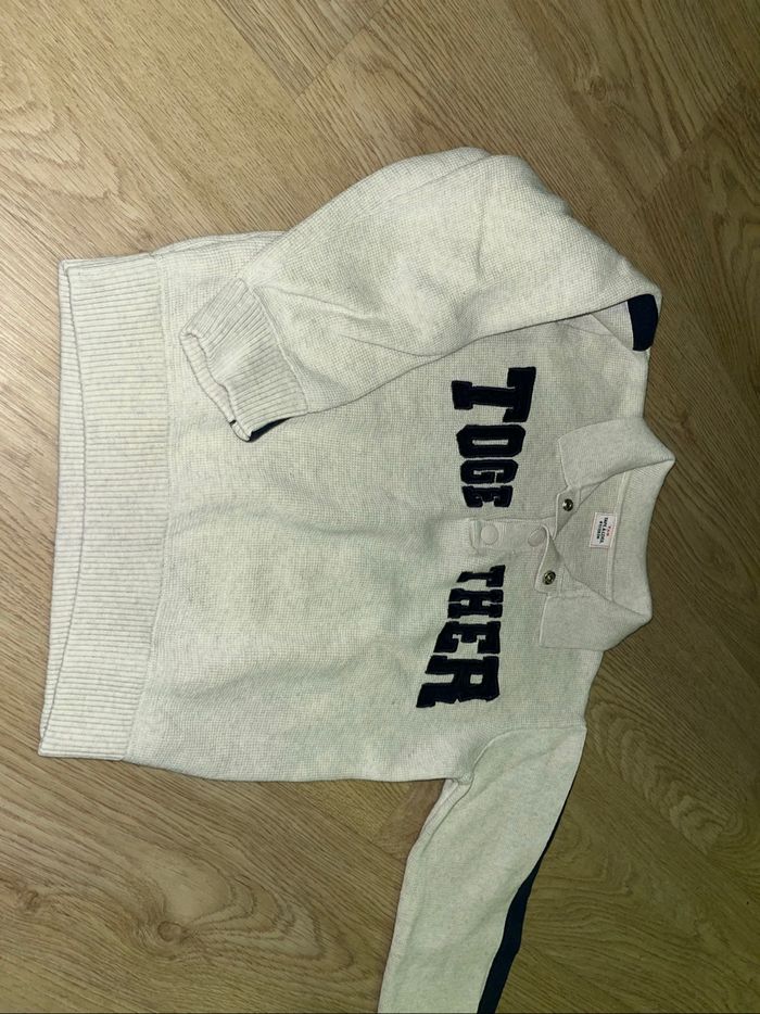 pull beige garçon tape à l’œil 8 ans - photo numéro 3