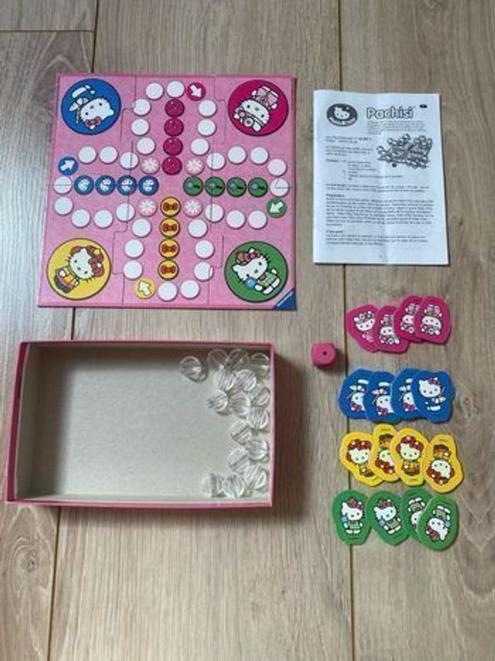 Jeu des petits chevaux hello kitty - photo numéro 2