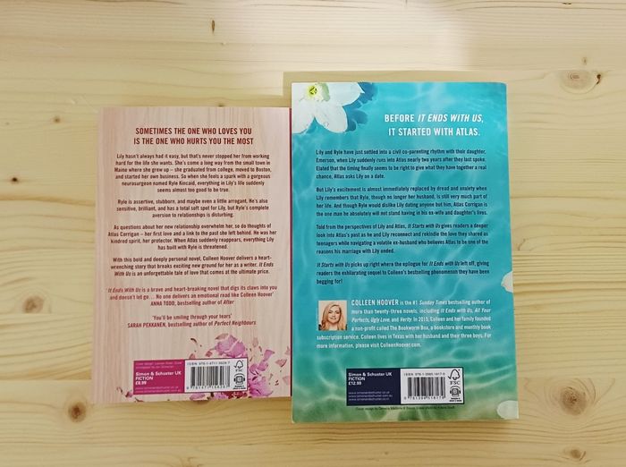 Lot de 2 livres de Colleen Hoover - photo numéro 2