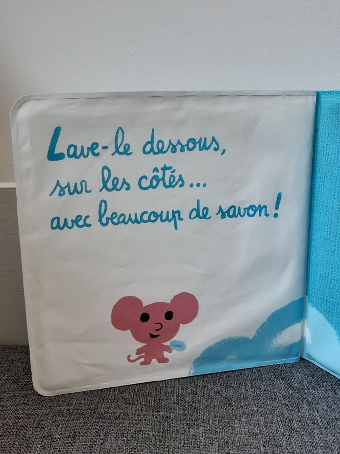 Livre bébé pour le bain : Le livre prend son bain Ecole des loisirs - photo numéro 9
