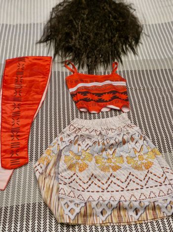 Deguisement vaiana - 7-8 ans