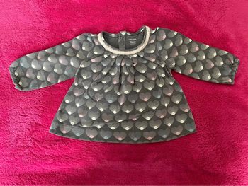 Blouse manches longues Obaïbi 12 mois - 74 cm