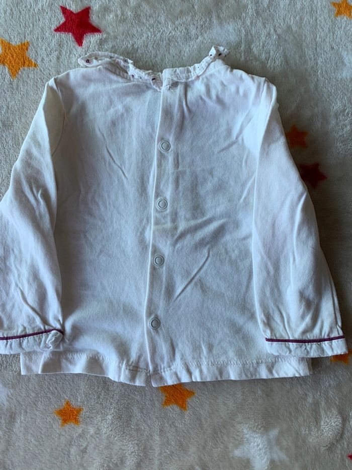 Ensemble Sergent Major Automne-Hiver Vieux Rose & Crème 9 Mois - photo numéro 5