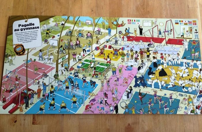 Livre Sports en pagaille cherche et trouve - photo numéro 4
