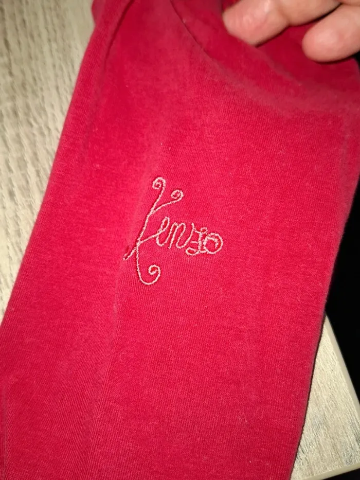 Robe rouge Kenzo junior 8 ans - photo numéro 3