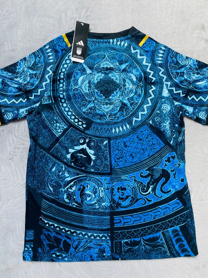 Maillot concept foot Italie bleu motif taille S - photo numéro 8
