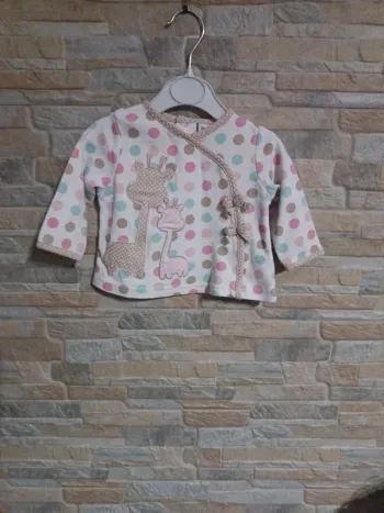 Blouse girafe et pois 3M