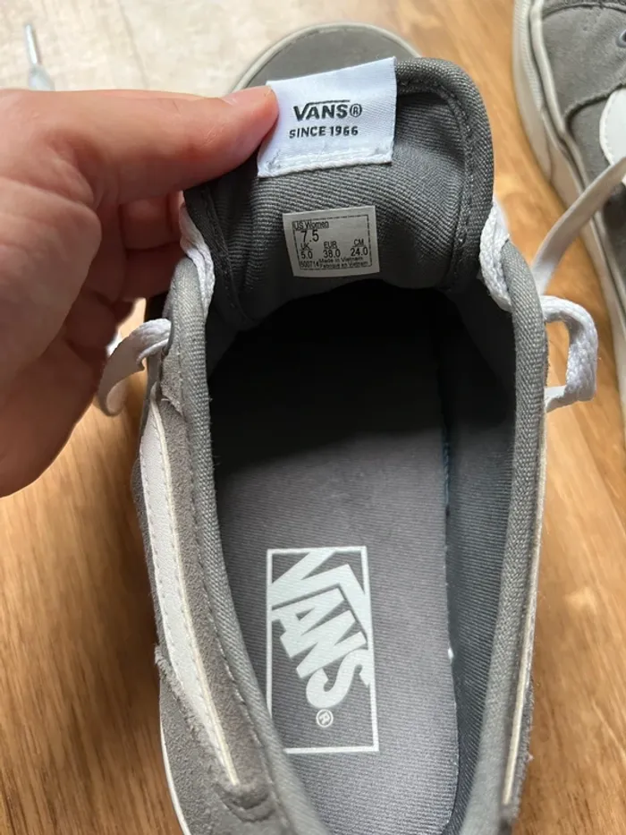Basket vans grises 38 - photo numéro 7
