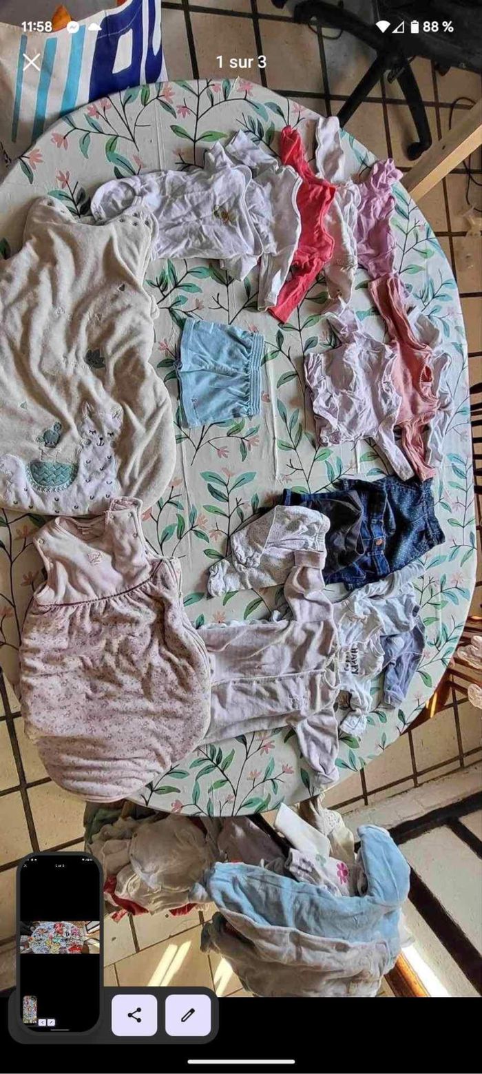 Lot vêtements 3 mois