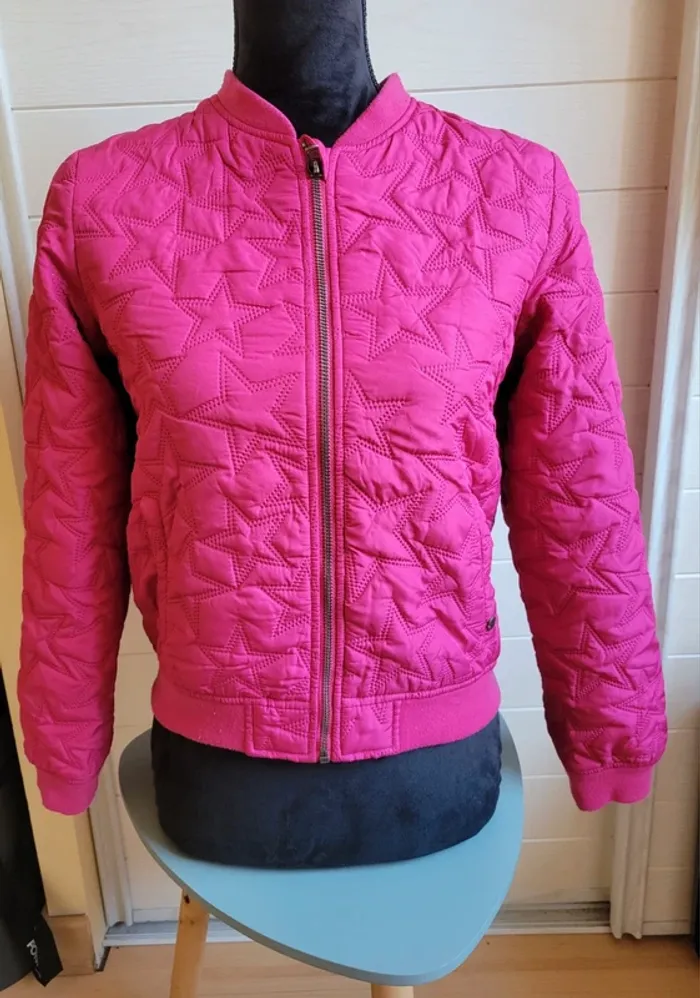 Veste mi-saison rose IKKS 14 ans