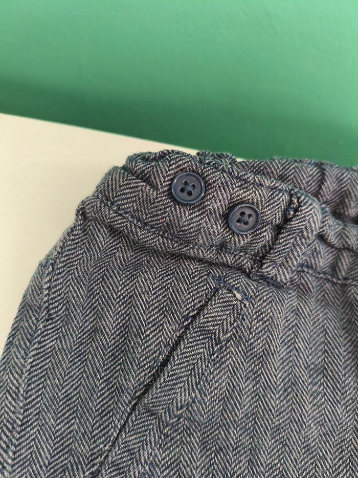 Pantalon garçon chic gris 24 mois Kiabi - photo numéro 3