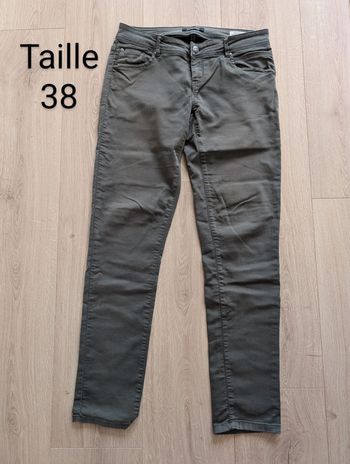 Pantalon kaki Bonobo - Taille : 38