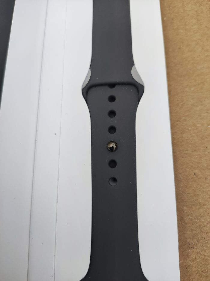 Apple Watch Bracelet Homme Gris M/L - photo numéro 2