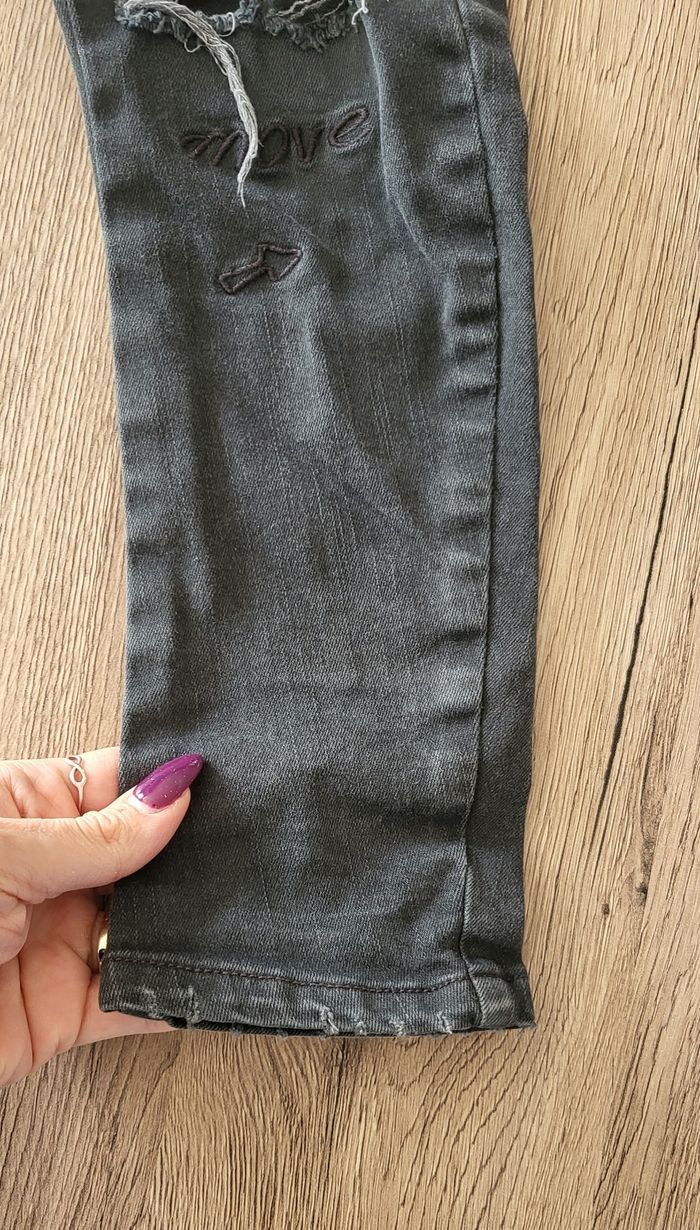Jeans Noir Garçon 7ans - photo numéro 8
