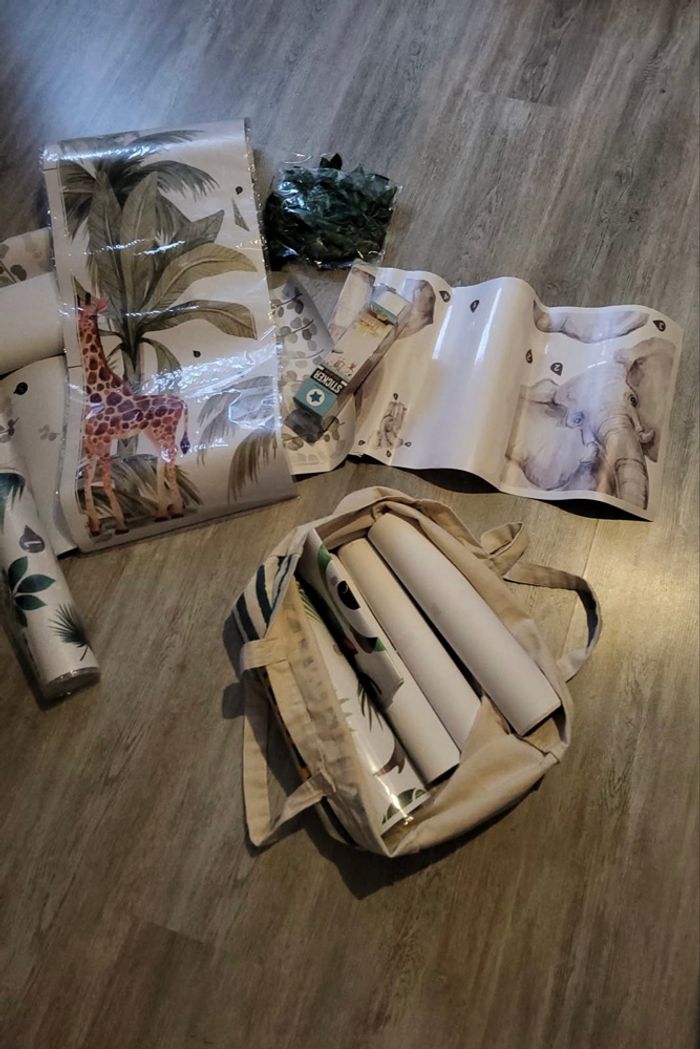 Ensemble lit cabane + décoration - photo numéro 7