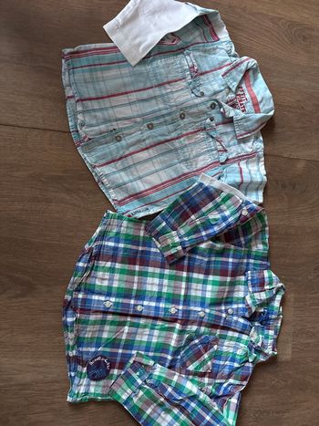 Chemises manches longues 24 mois