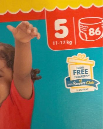 Lot de deux paquets couches taille 5