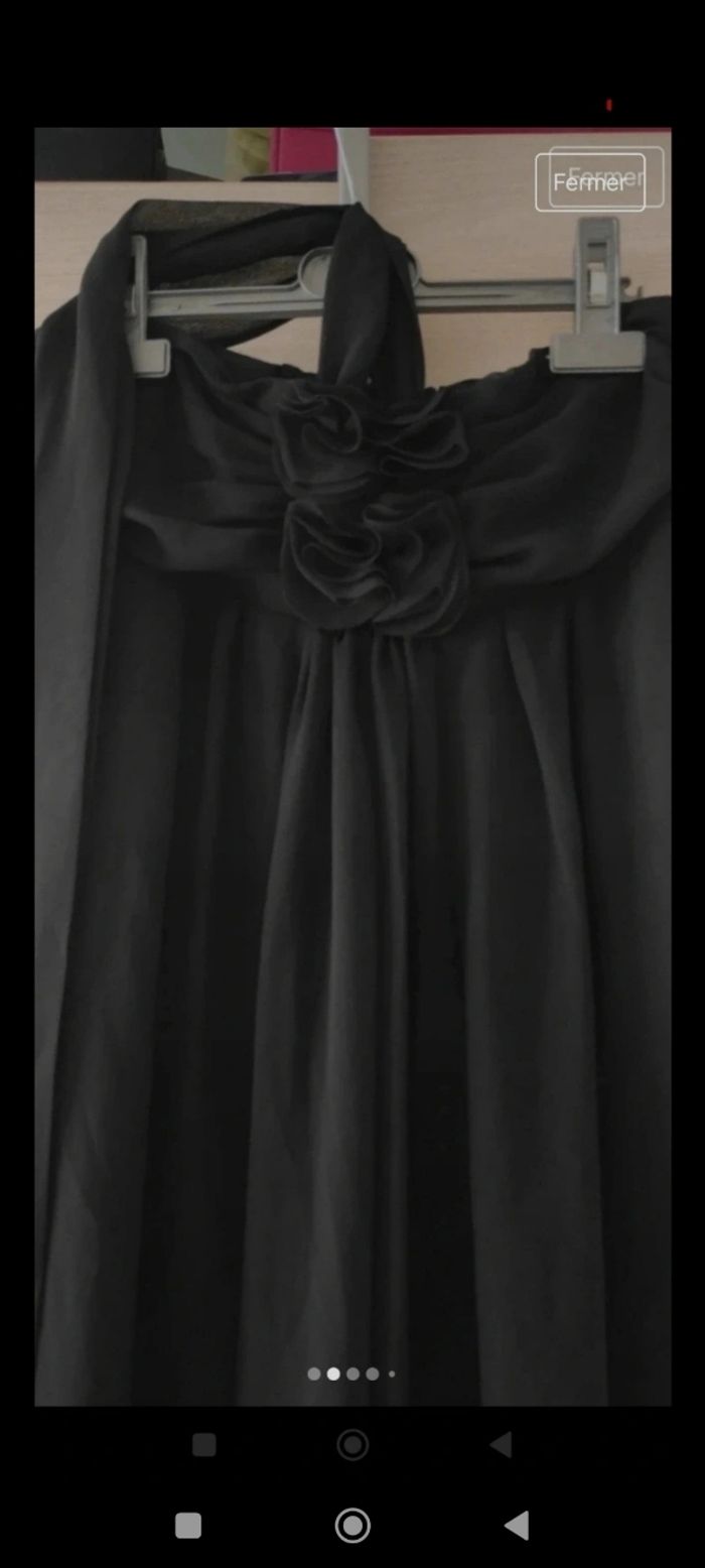 Robe noire Camaïeu taille 38