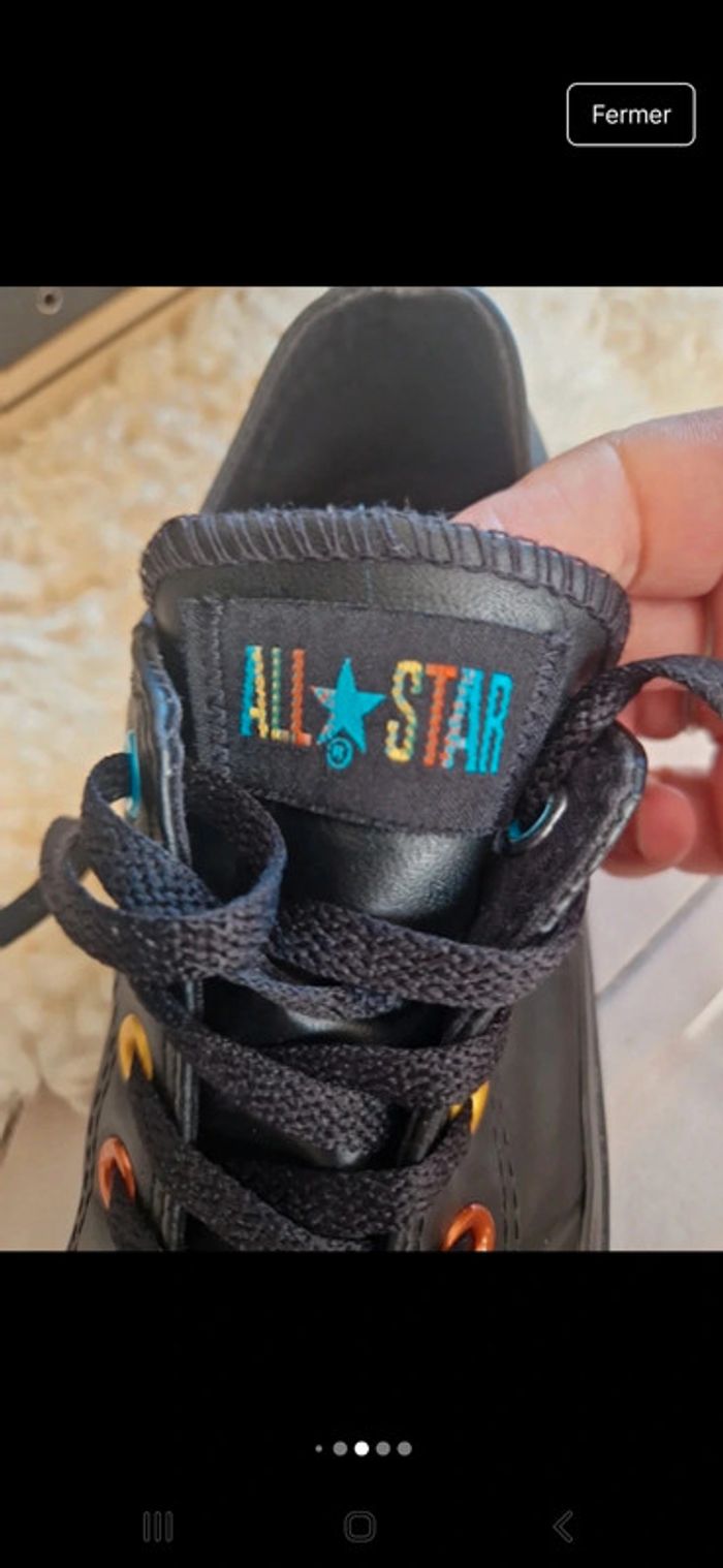 Converse noires 💣 - photo numéro 19